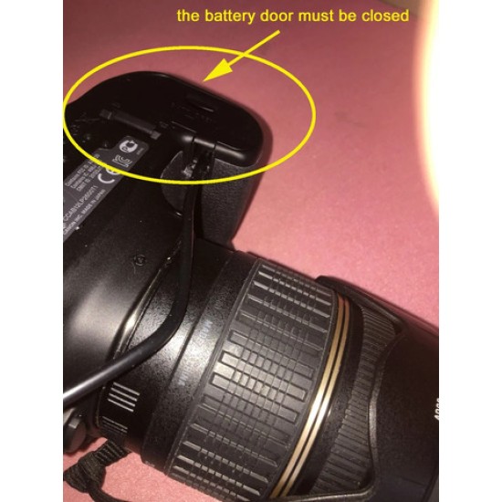 Dummy Battery For Canon LP-E8 AC Power Supply Adapter 7.4V 2A 